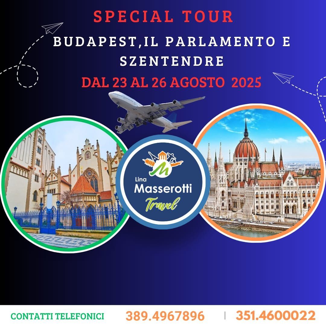 Una pubblicità per un tour speciale di Budapest