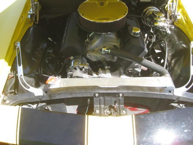 1969 Camaro Engine Bay Before — John Zelukovic Smash Repairs in Orange, NSW