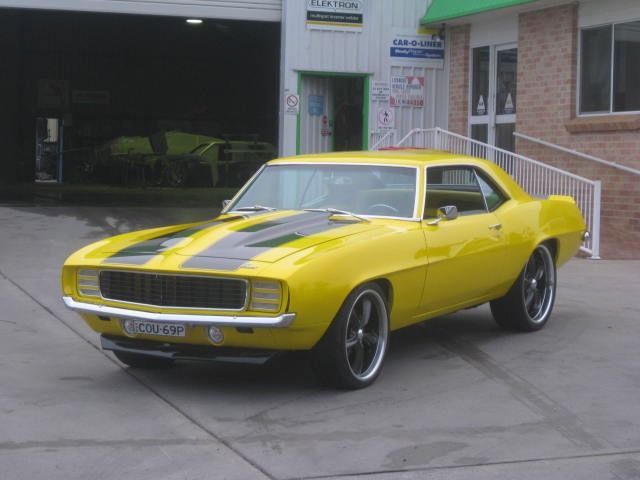 1969 Camaro Full Restoration — John Zelukovic Smash Repairs in Orange, NSW
