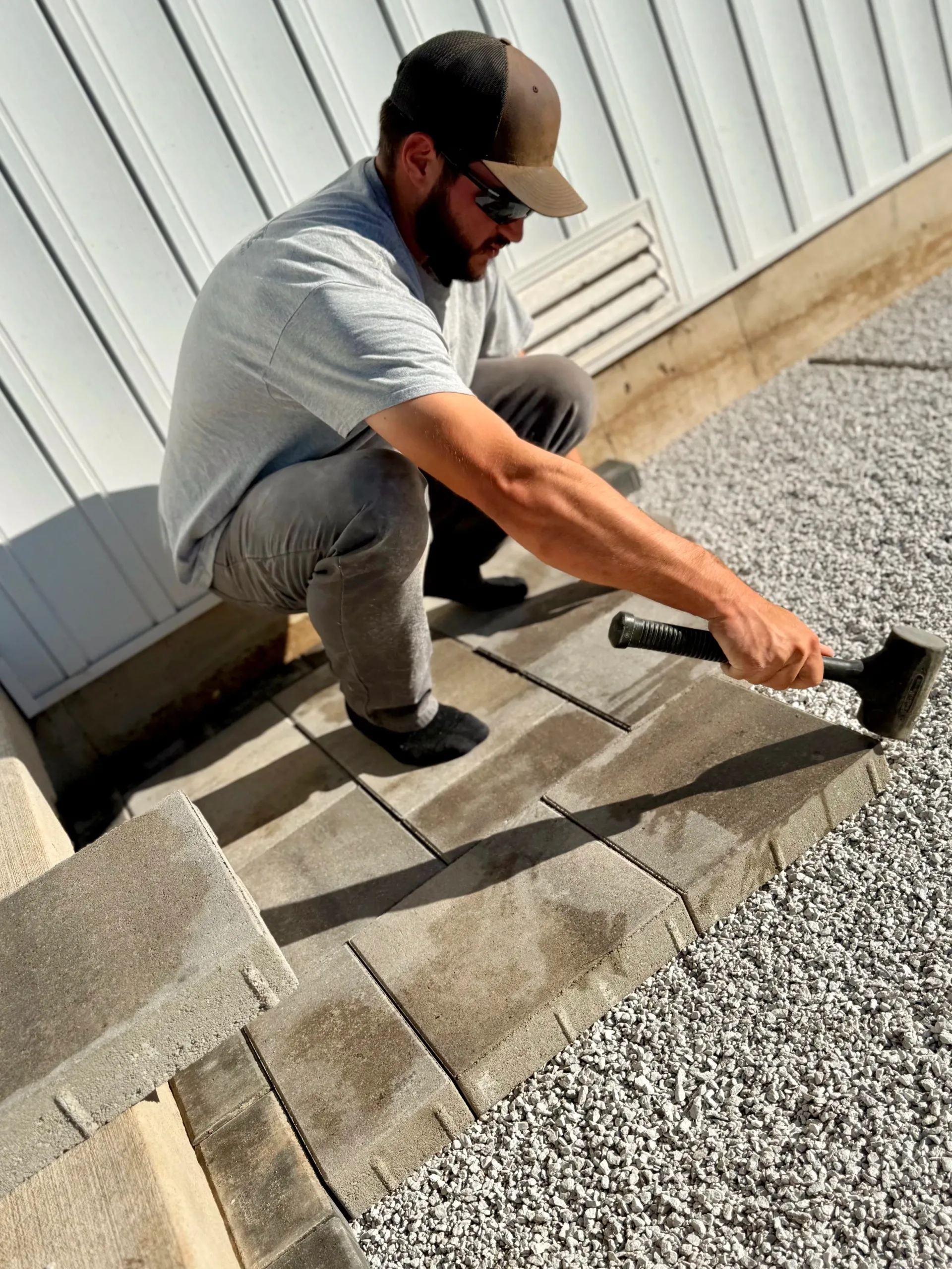 leveling gravel for walkway in springfield mo