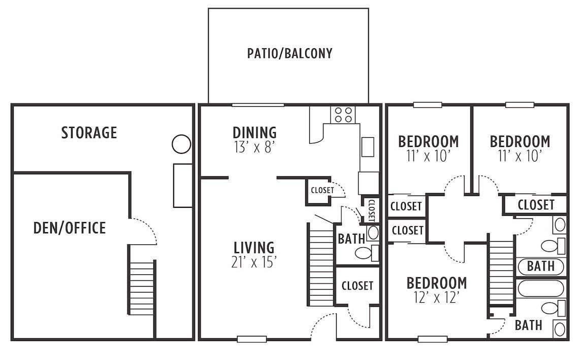 The Redwood Floorplan