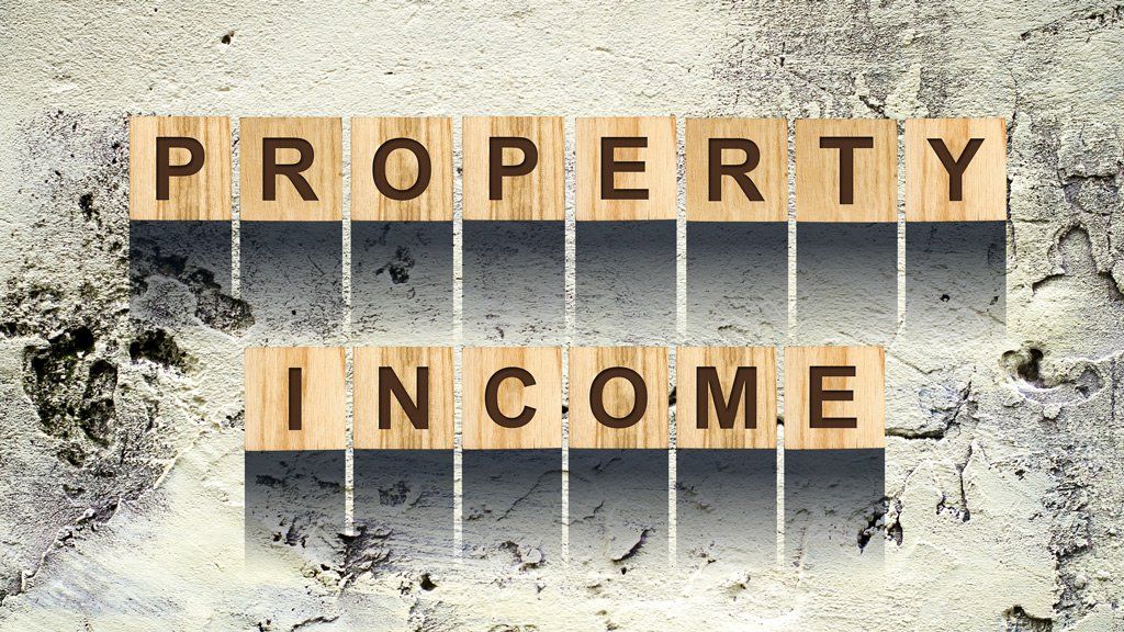 property income scrabble letters
