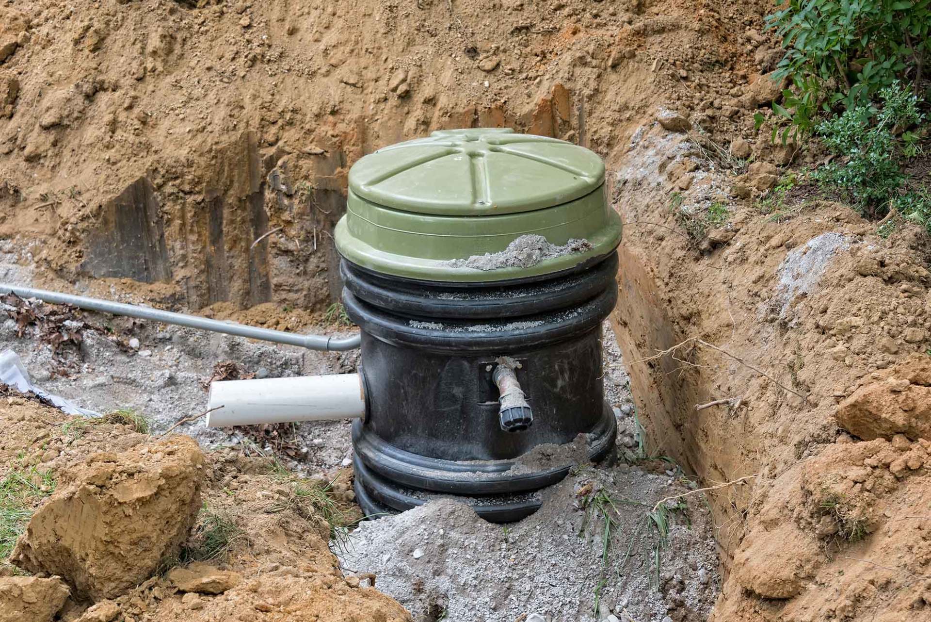 Grinder Pump Holding Tank — Baldwinsville, NY — Aces-Four Septic Service