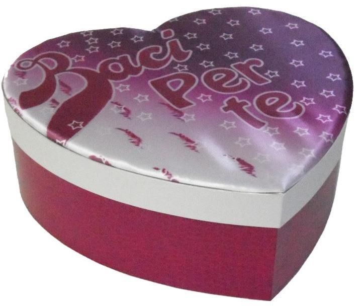 Scatola a cuore Baci