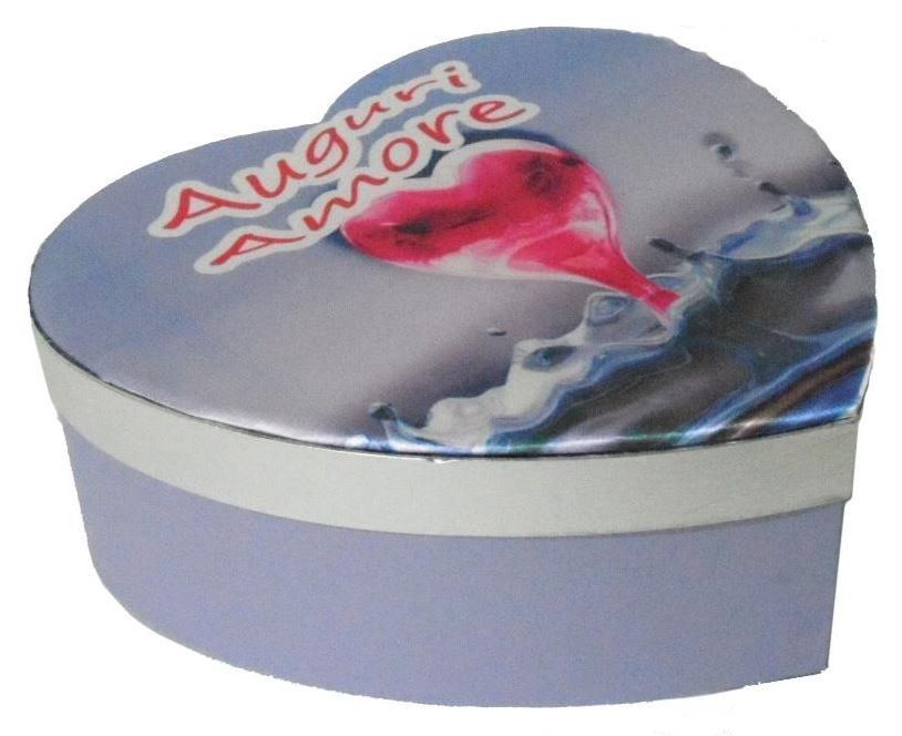 Scatola a cuore per compleanno
