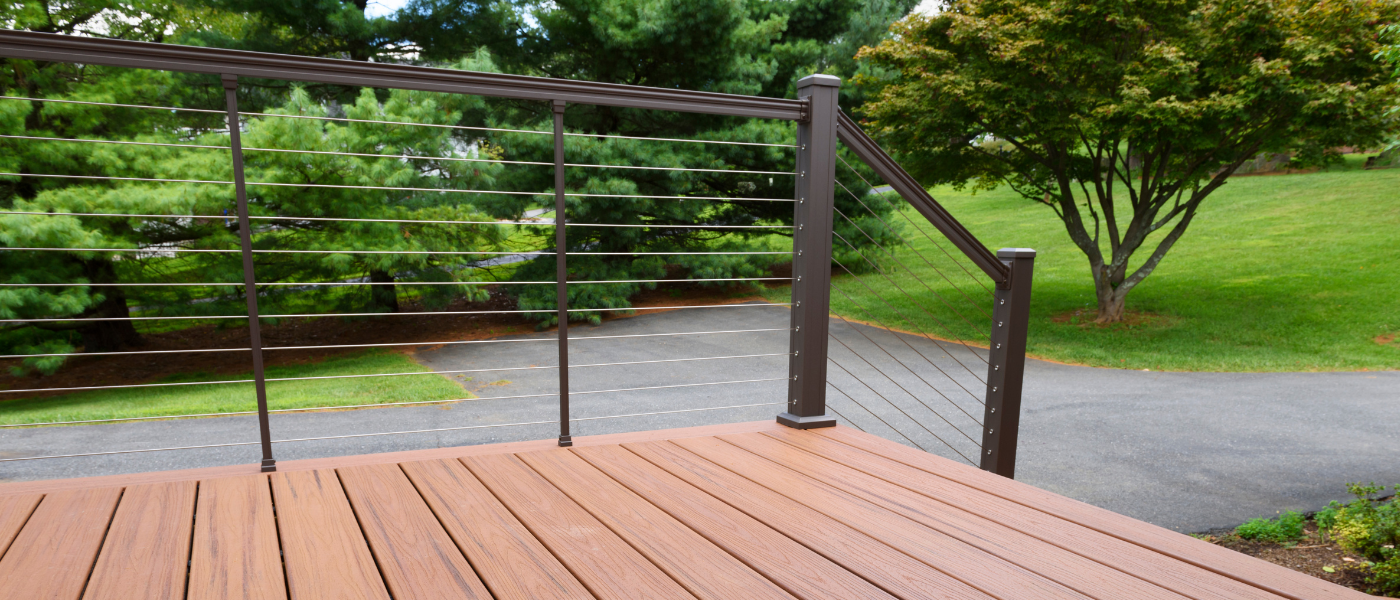 deck railing materials in Athens, GA