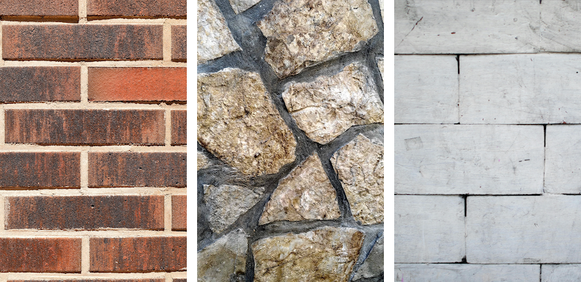 brick stone or concrete masonry