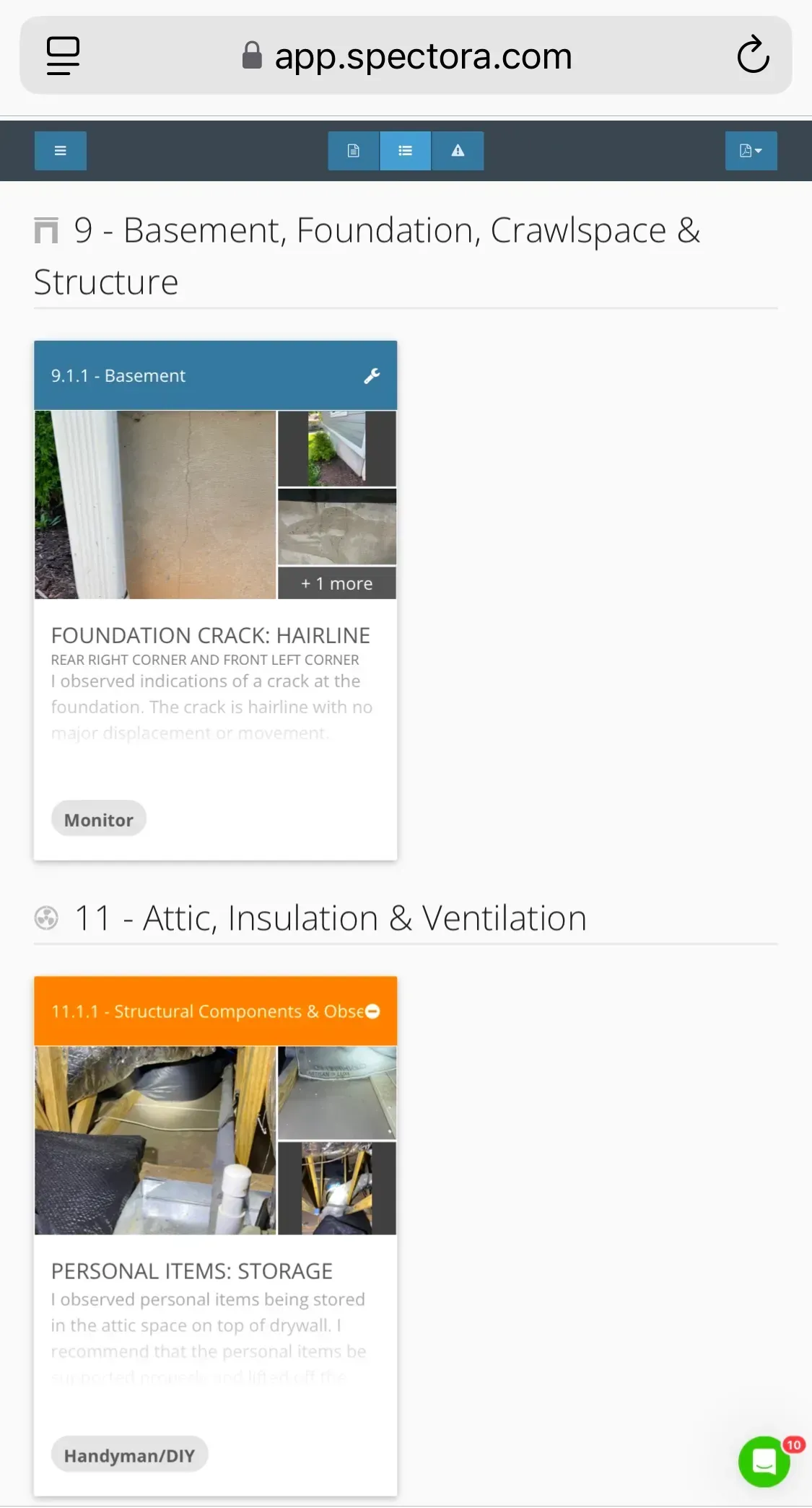 A screenshot of a website on a cell phone.