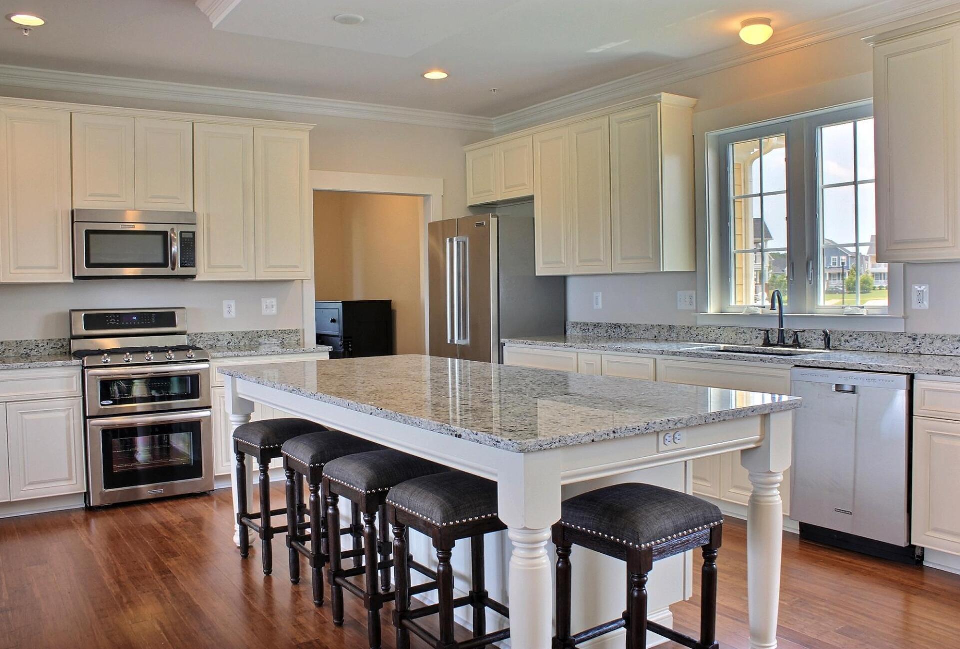 Spacious kitchen with large island | Harbour Town Executive | Covell Communities | Chester, Maryland 21619