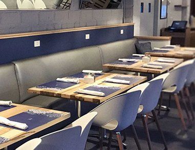 Table at restaurant | Casual Dining | Covell Communities | Chester, Maryland 21619