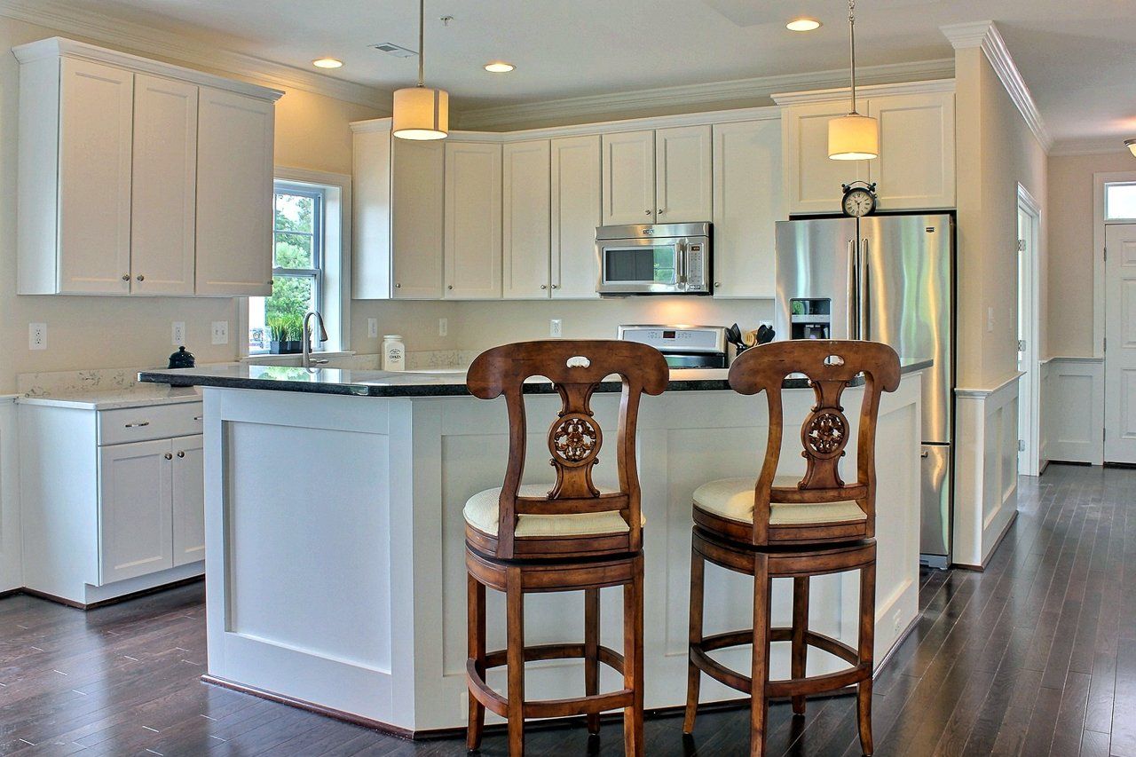 Kitchen with large island | Chantham Classic | Covell Communities | Chester, Maryland 21619