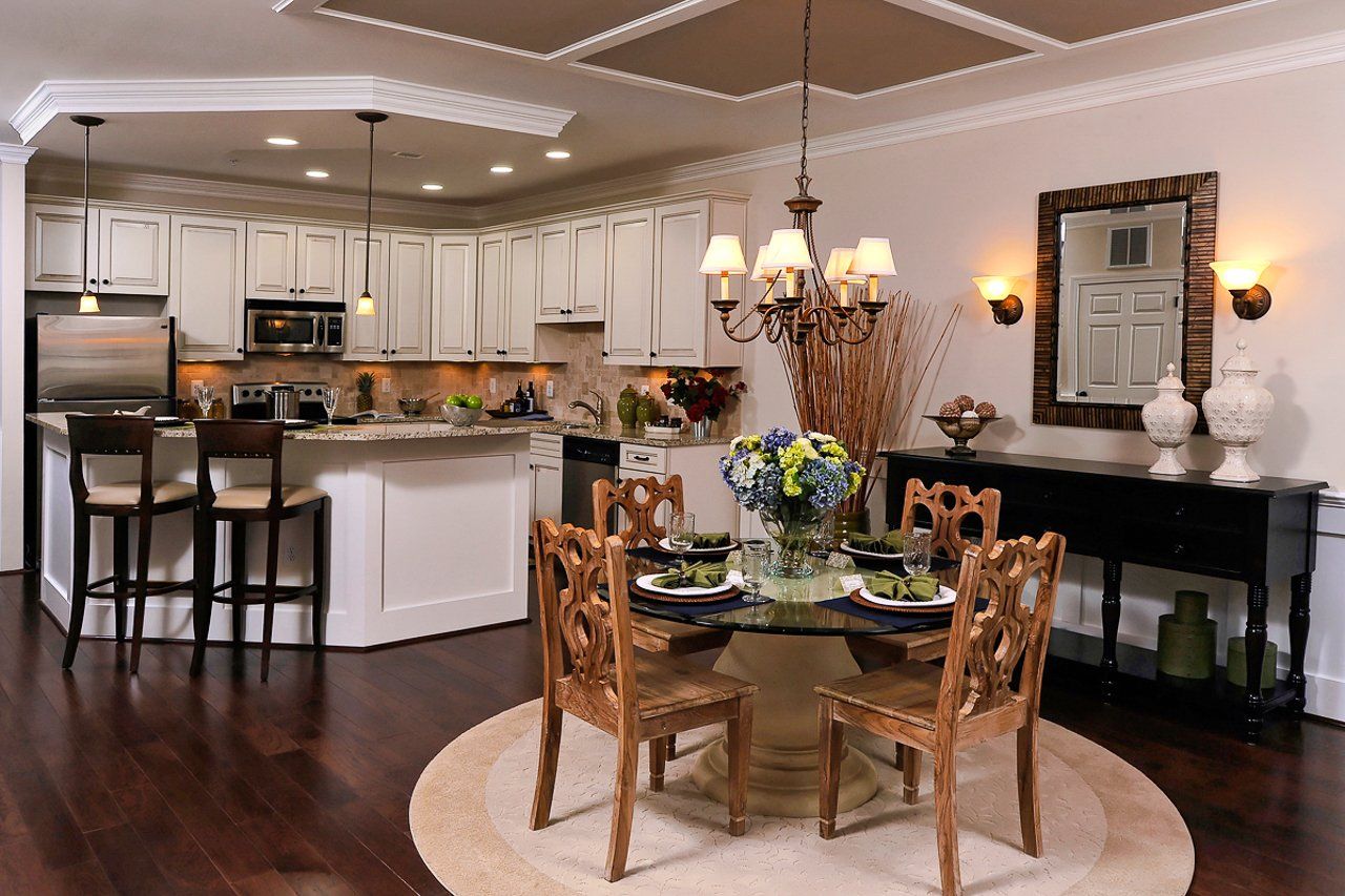 Open Concept Kitchen and Dining Room | Covell Communities | Chester, Maryland 21619