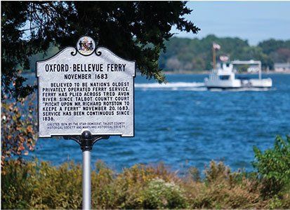 Historical sign near water | Eastern Shore Natural Beauty | Covell Communities | Chester, Maryland 21619