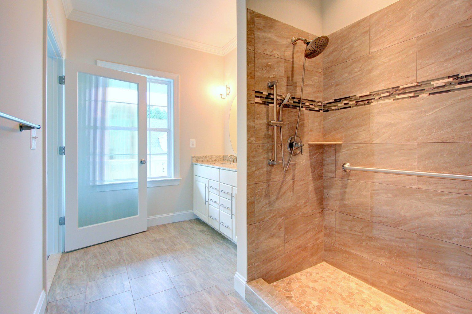 Tile Master Shower | Tile | Covell Communities | Chester, Maryland 21619