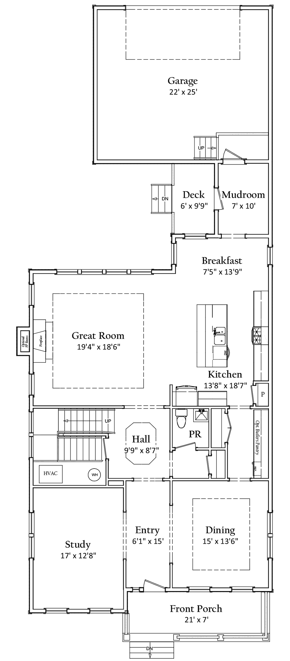 First floor floorplan