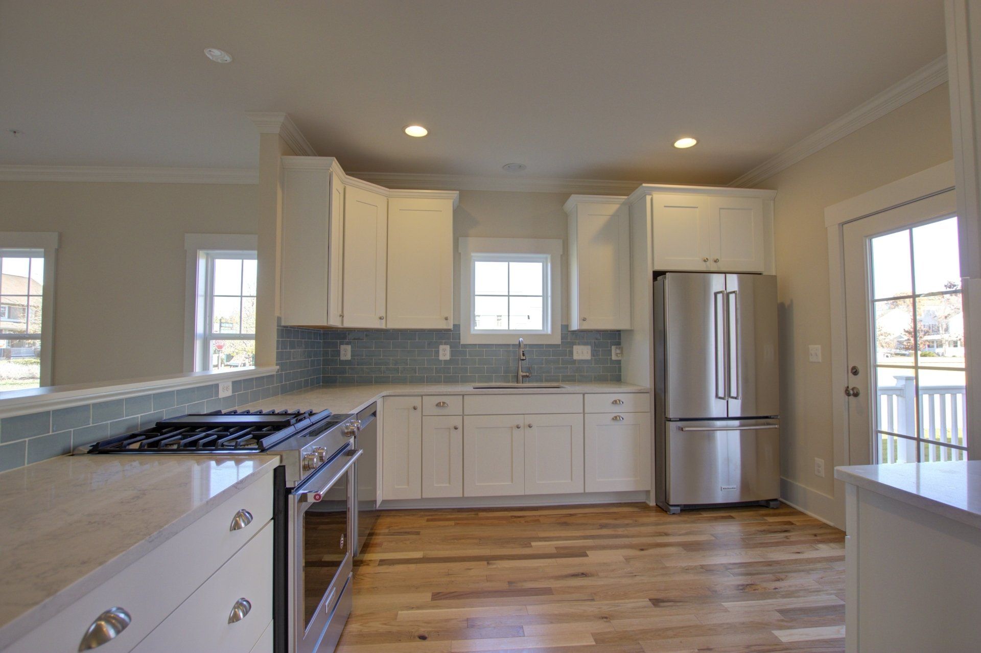 Kitchen with white cabinetry | Chantham Legacy | Covell Communities | Chester, Maryland 21619