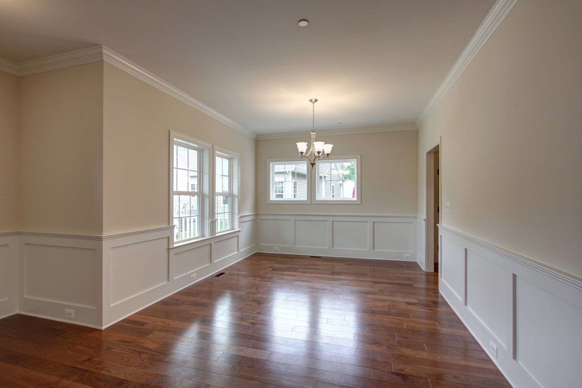 Room with wainscot trim | Trim | Covell Communities | Chester, Maryland 21619