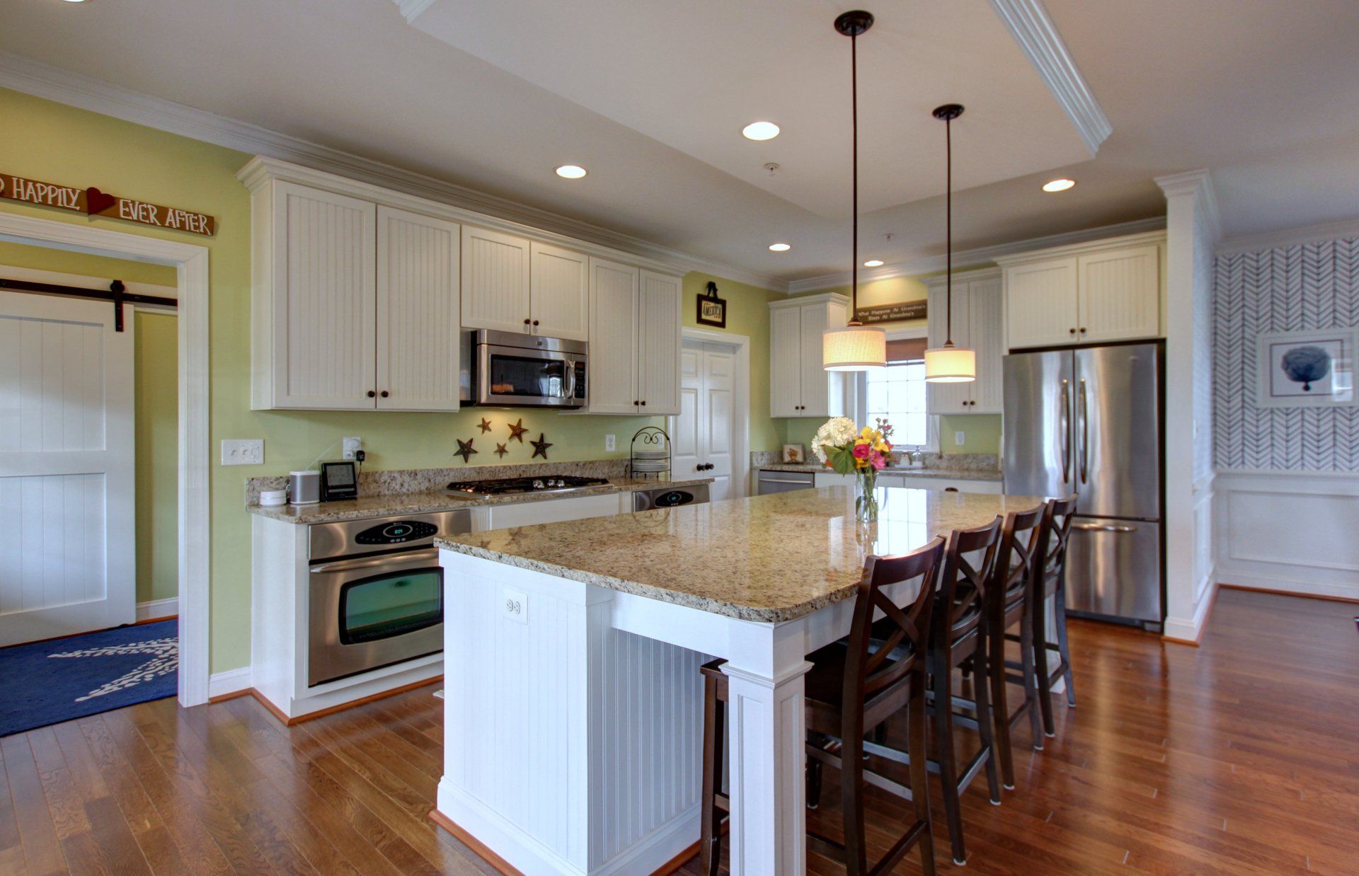 Kitchen with large island | Port Royal Classic | Covell Communities | Chester, Maryland 21619