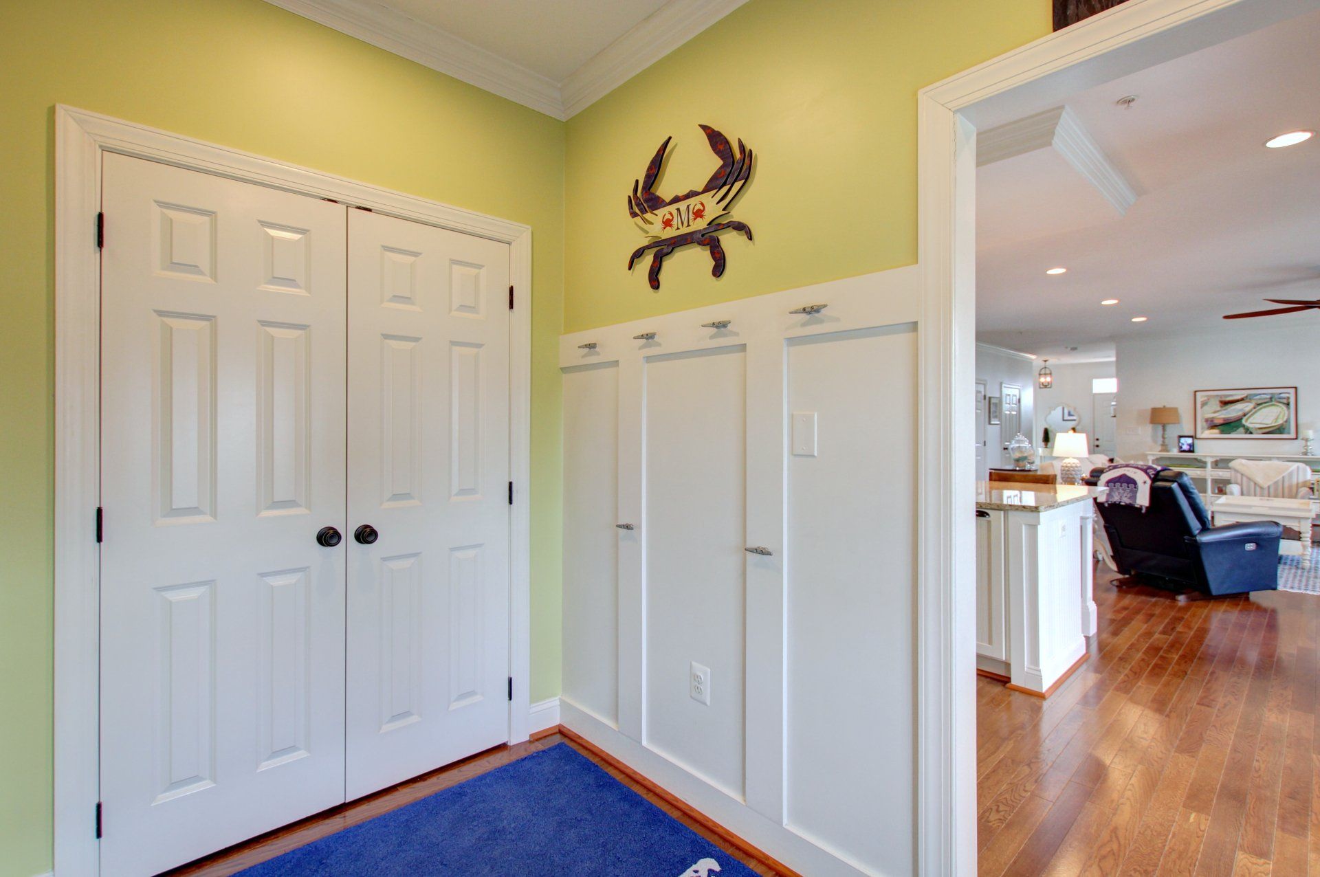 Entry with mudroom | Port Royal Classic | Covell Communities | Chester, Maryland 21619