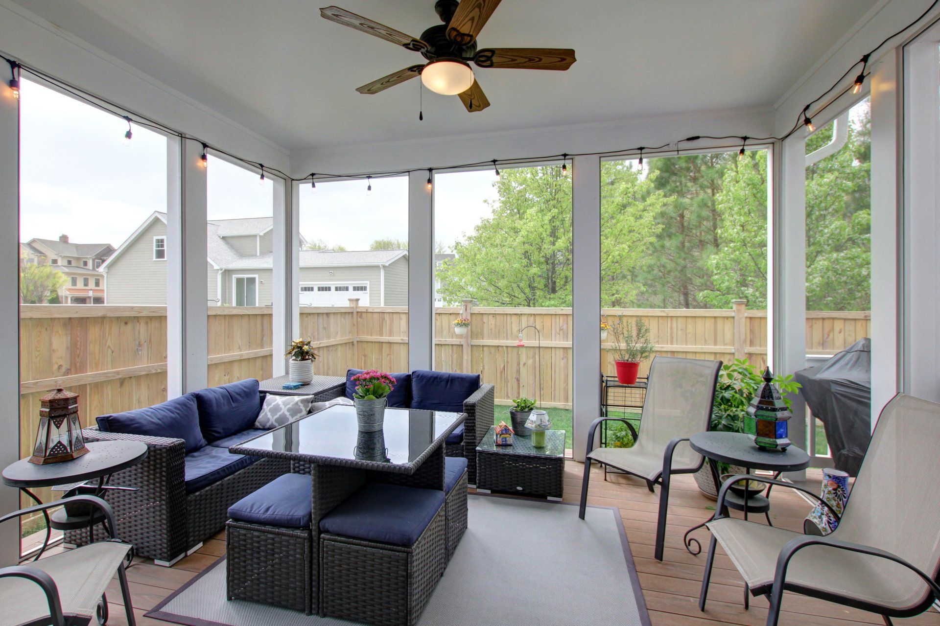 Screened porch | Galveston Legacy | Covell Communities | Chester, Maryland 21619