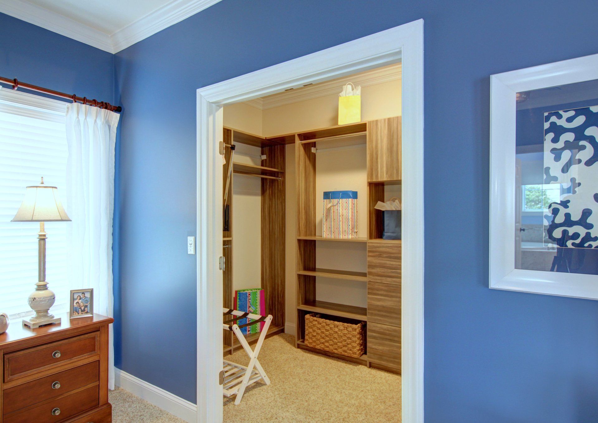 Custom wardrobe in closet | Closets | Covell Communities | Chester, Maryland 21619