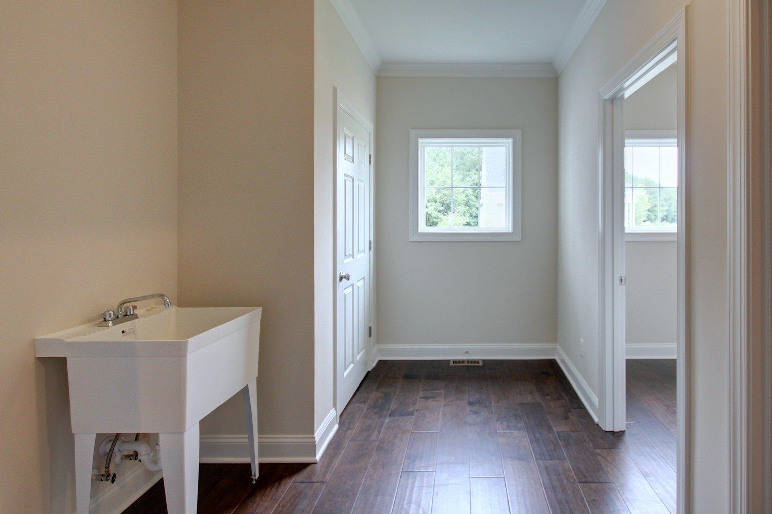 Entry with laundry area | East Port Executive | Covell Communities | Chester, Maryland 21619