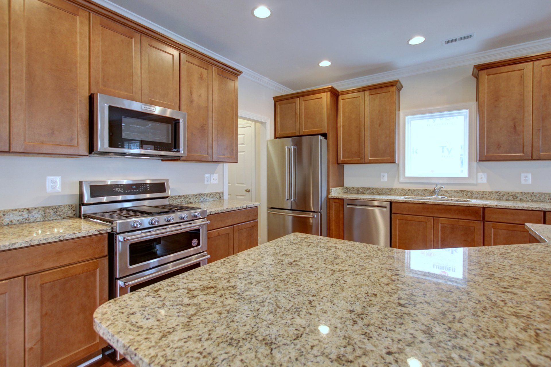 Kitchen with natural cabinetry | Cabinets | Covell Communities | Chester, Maryland 21619