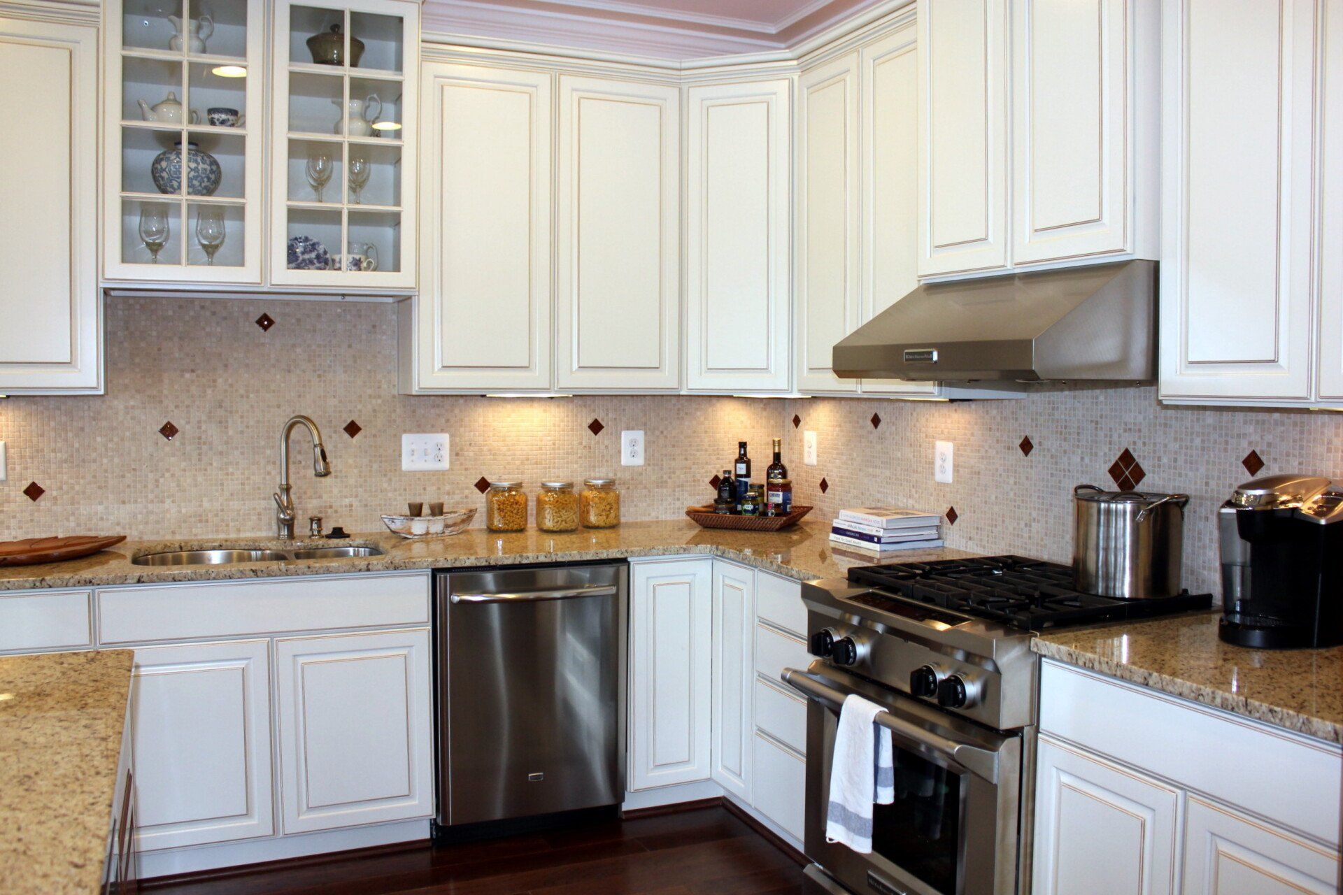 Spacious kitchen with white cabinetry | Kitchens | Covell Communities | Chester, Maryland 21619