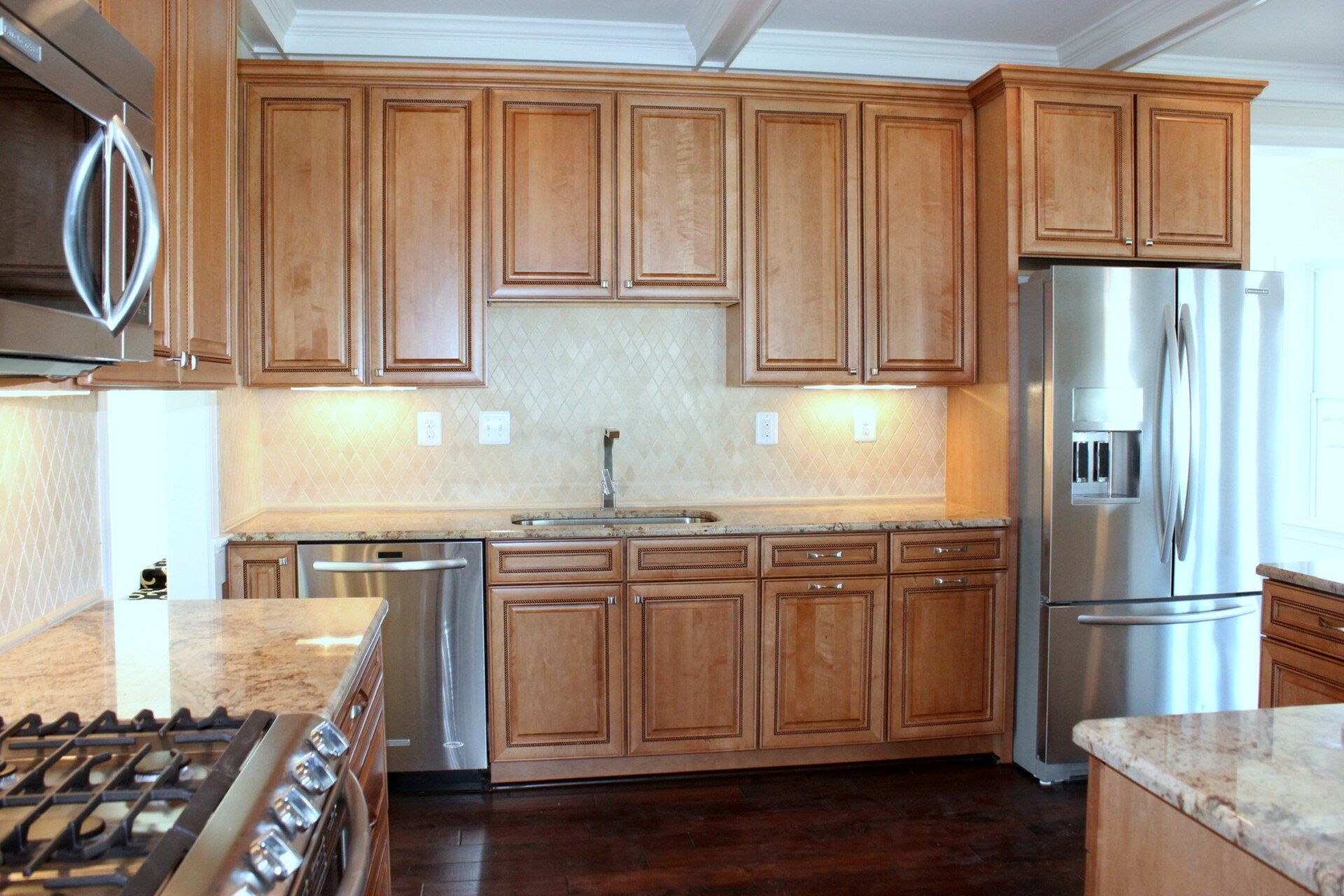 Spacious kitchen with natural cabinetry | Kitchens | Covell Communities | Chester, Maryland 21619