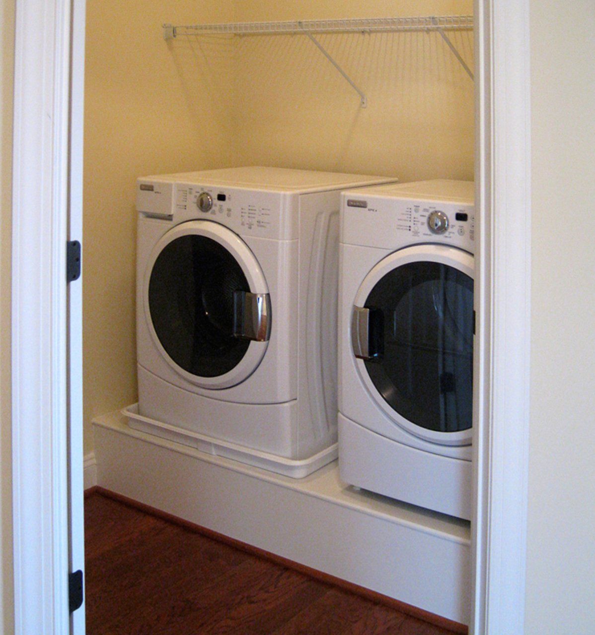 Laundry room with washer and dryer | Port Royal Legacy | Covell Communities | Chester, Maryland 21619
