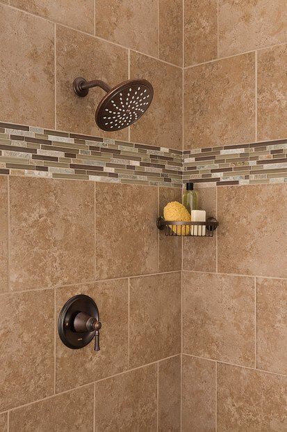 Shower with shower head | Covell Communities | Chester, Maryland 21619