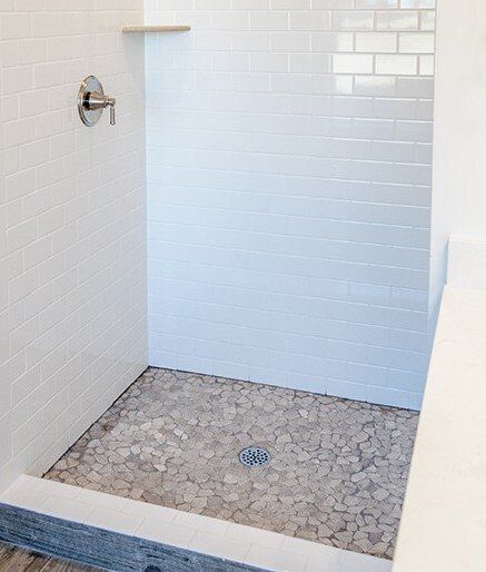 Shower with tile | Tile | Covell Communities | Chester, Maryland 21619