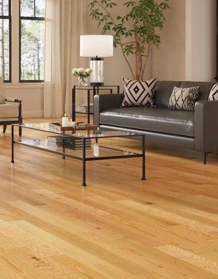 Living room with hardwood flooring | Flooring | Covell Communities | Chester, Maryland 21619