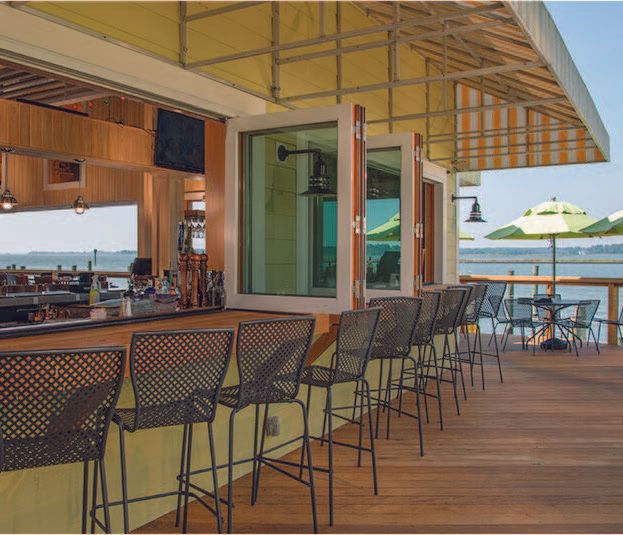 Outdoor dining area | Outdoor Dining | Covell Communities | Chester, Maryland 21619