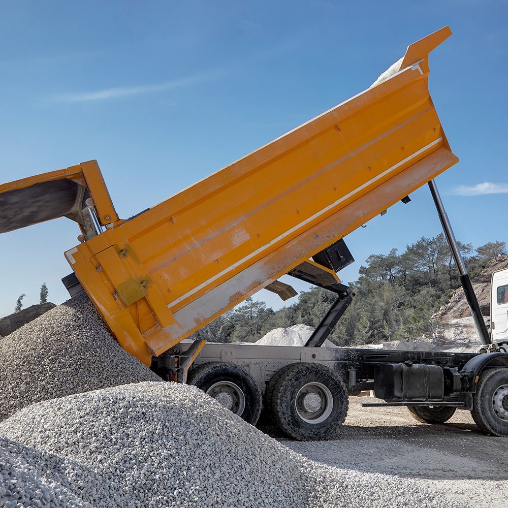 Unloading Gravel