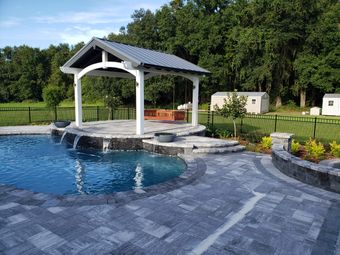 Paver Beside Pool — Jacksonville FL — Paver Protections LLC