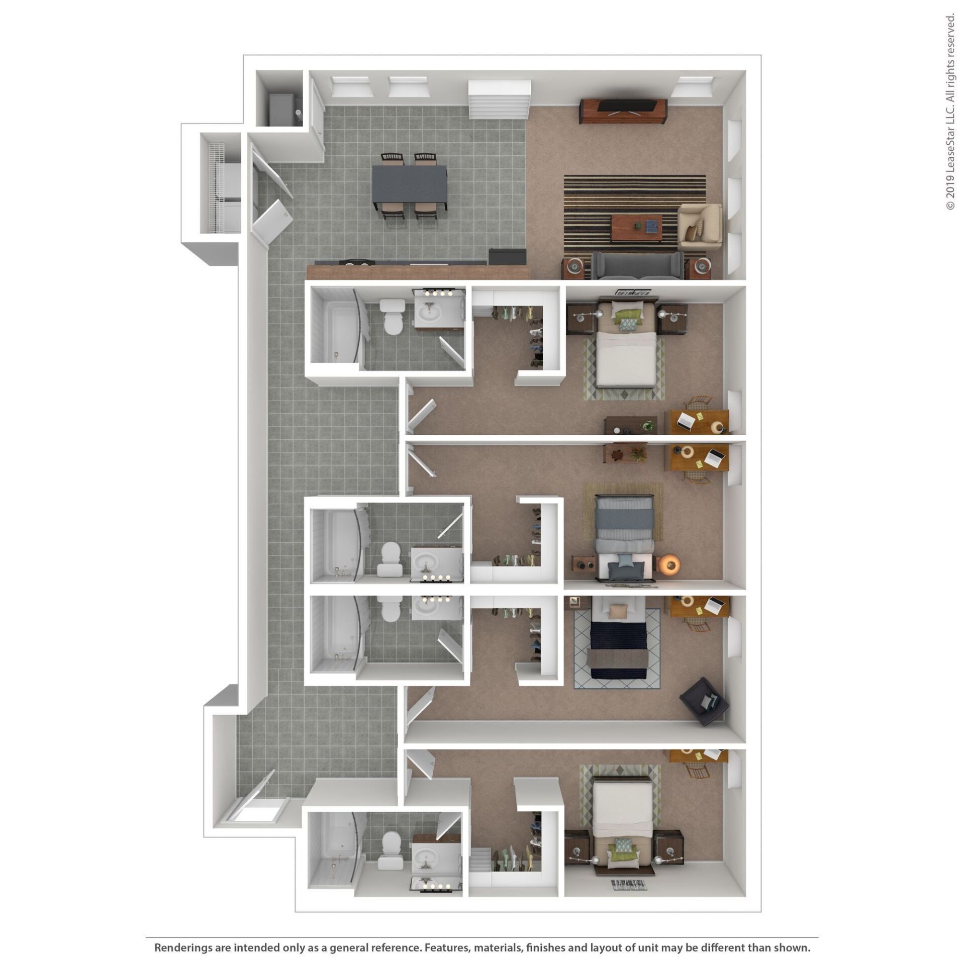 The Cloud on Fifth Floorplan