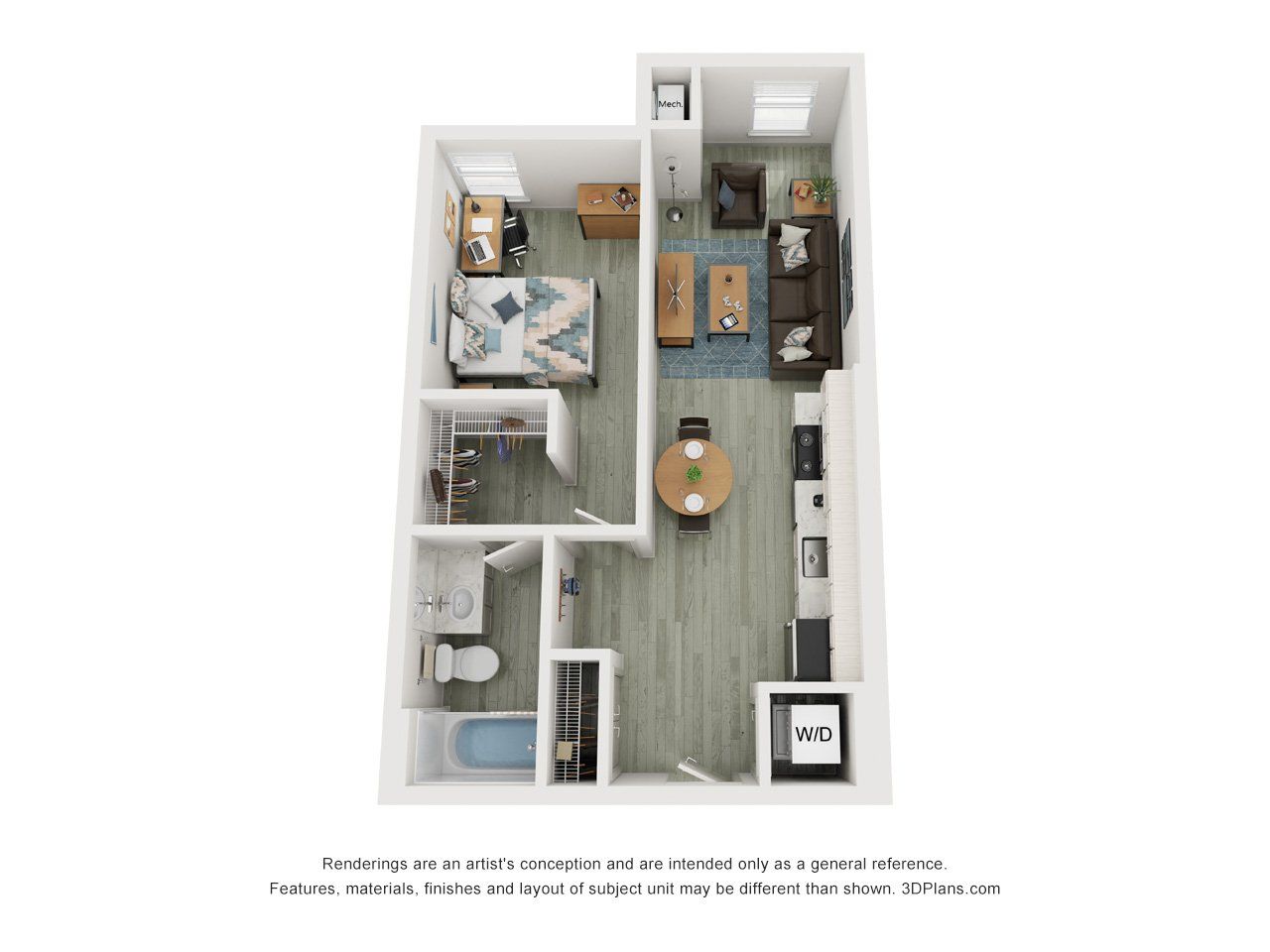 The Cloud on Fifth Floorplan