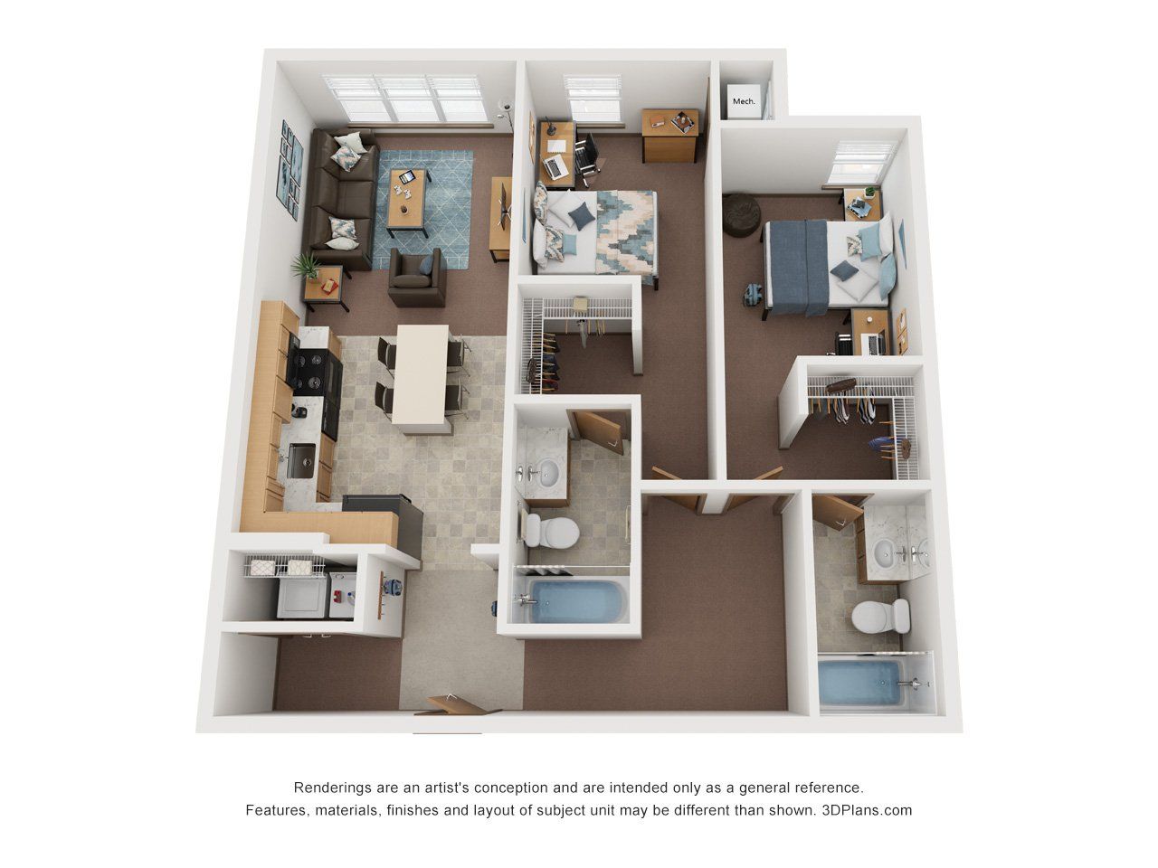 The Cloud on Fifth Floorplan