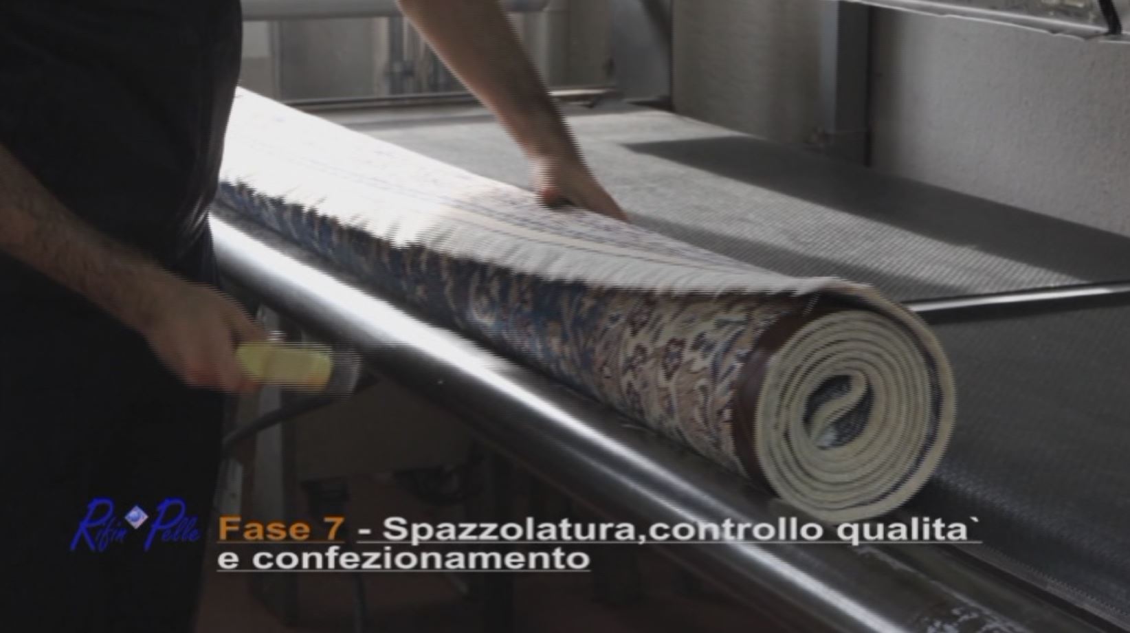 Spazzolatura, controllo qualità e confezionamento