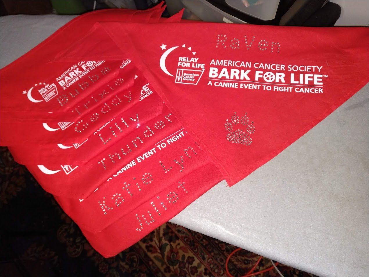 Day Spa — American Cancer Society Red Handkerchief in Marie, MI