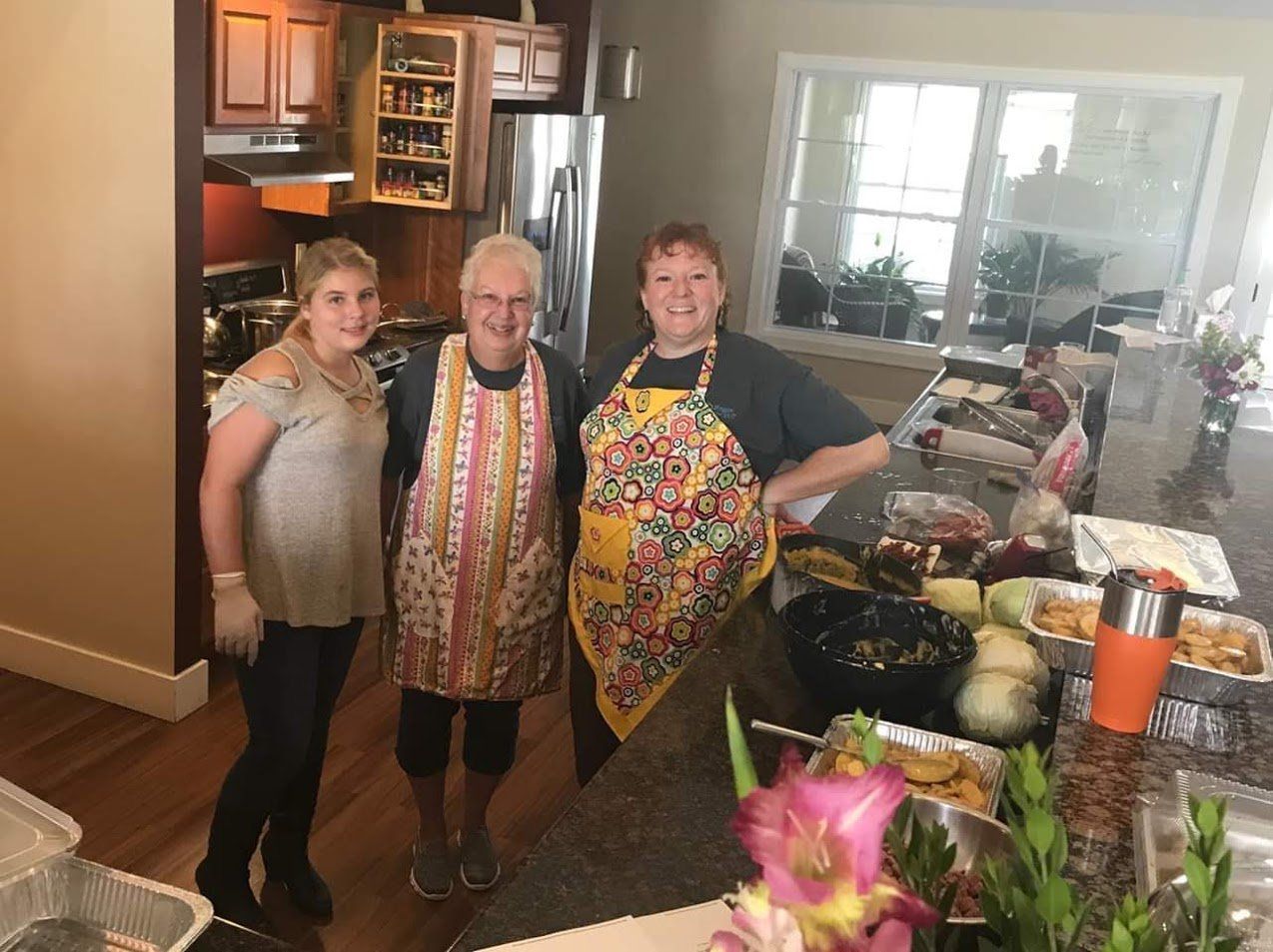 Community Supports — Three Women In The Kitchen in Marie, MI