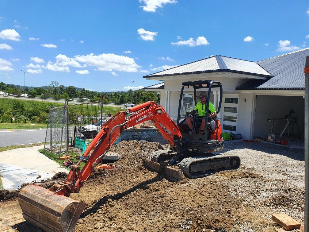 Construction Workers Levelling Concrete — Kontek Constructions In Upper Coomera, QLD