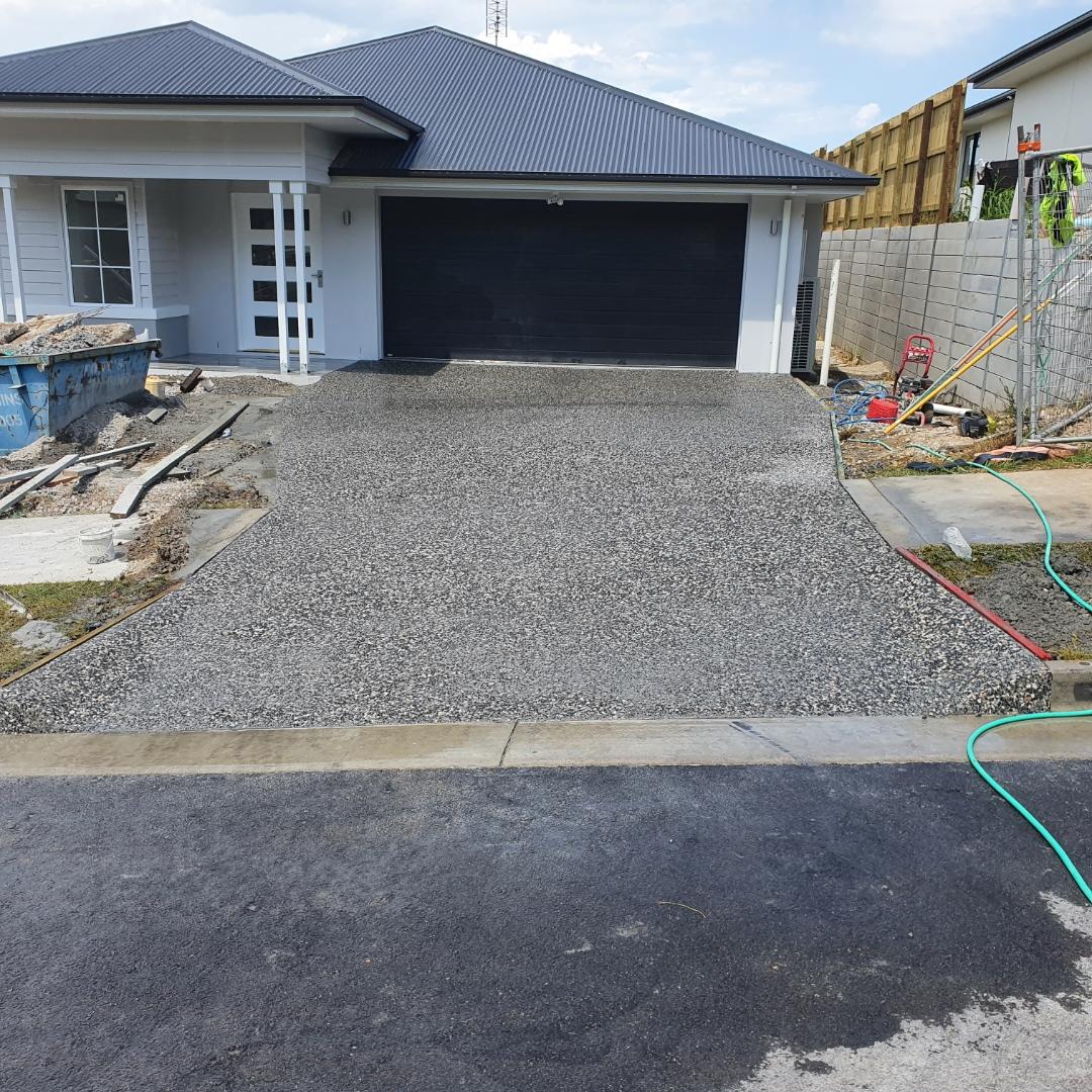 Digger on Residential Construction Site — Kontek Constructions In Upper Coomera, QLD