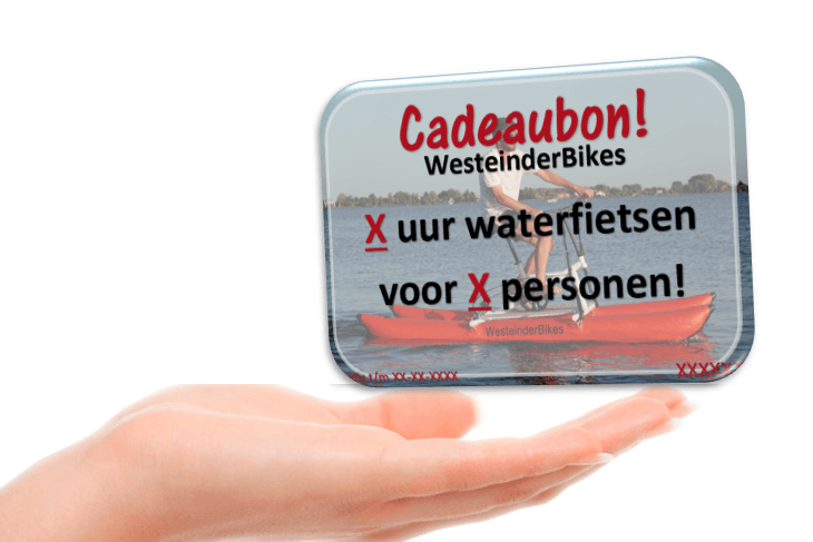 WesteinderBikes Cadeaubon hand