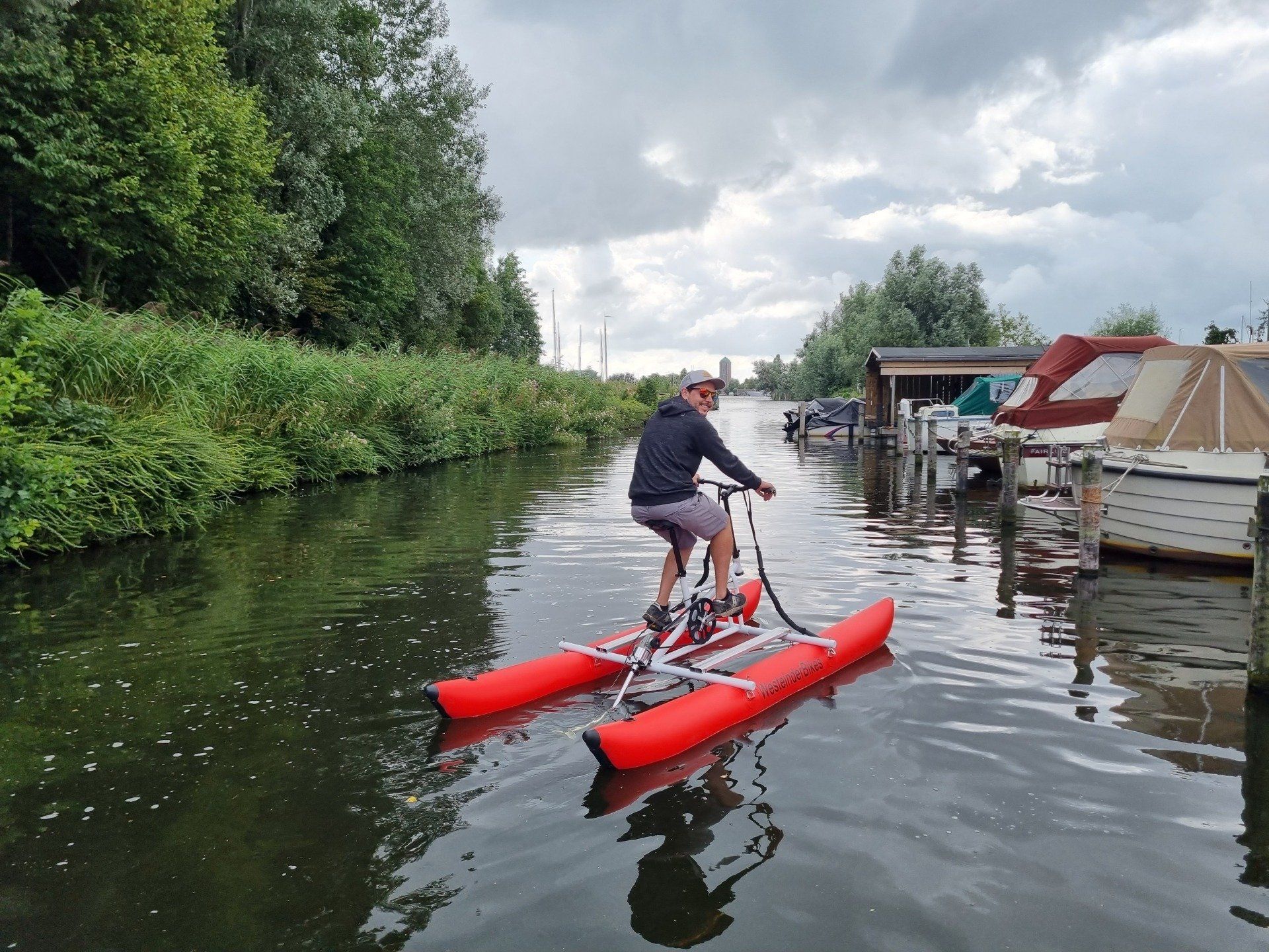 WesteinderBikes,  Waterfiets,  Fietsen, Fiets,  Aalsmeer,  Westeinderplassen