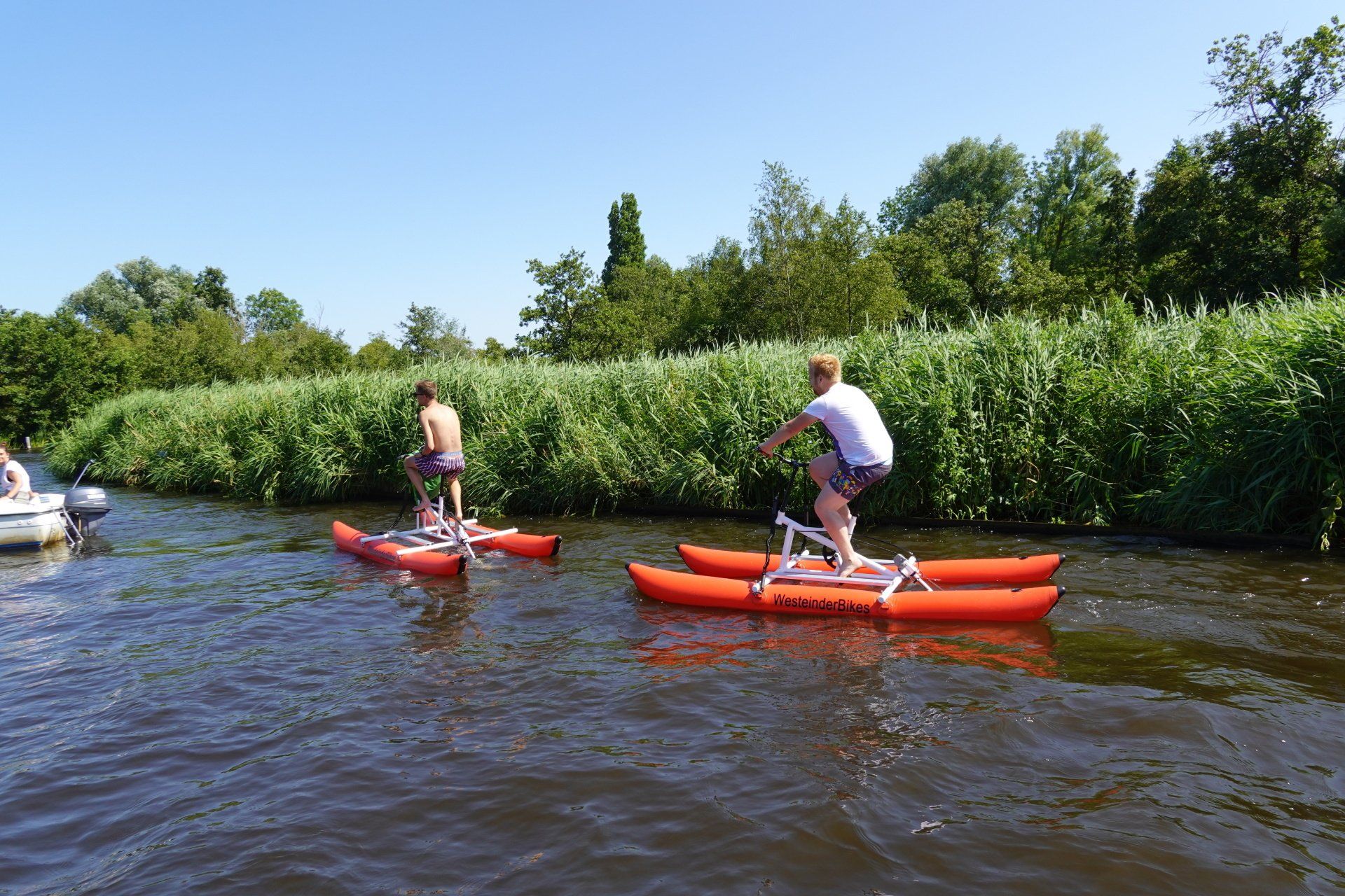 WesteinderBikes,  Waterfiets,  Fietsen, Fiets,  Aalsmeer,  Westeinderplassen
