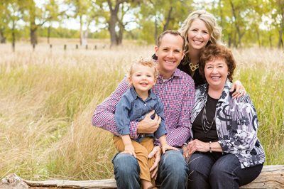 Family in the Park