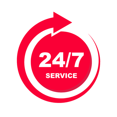 24/7 availability