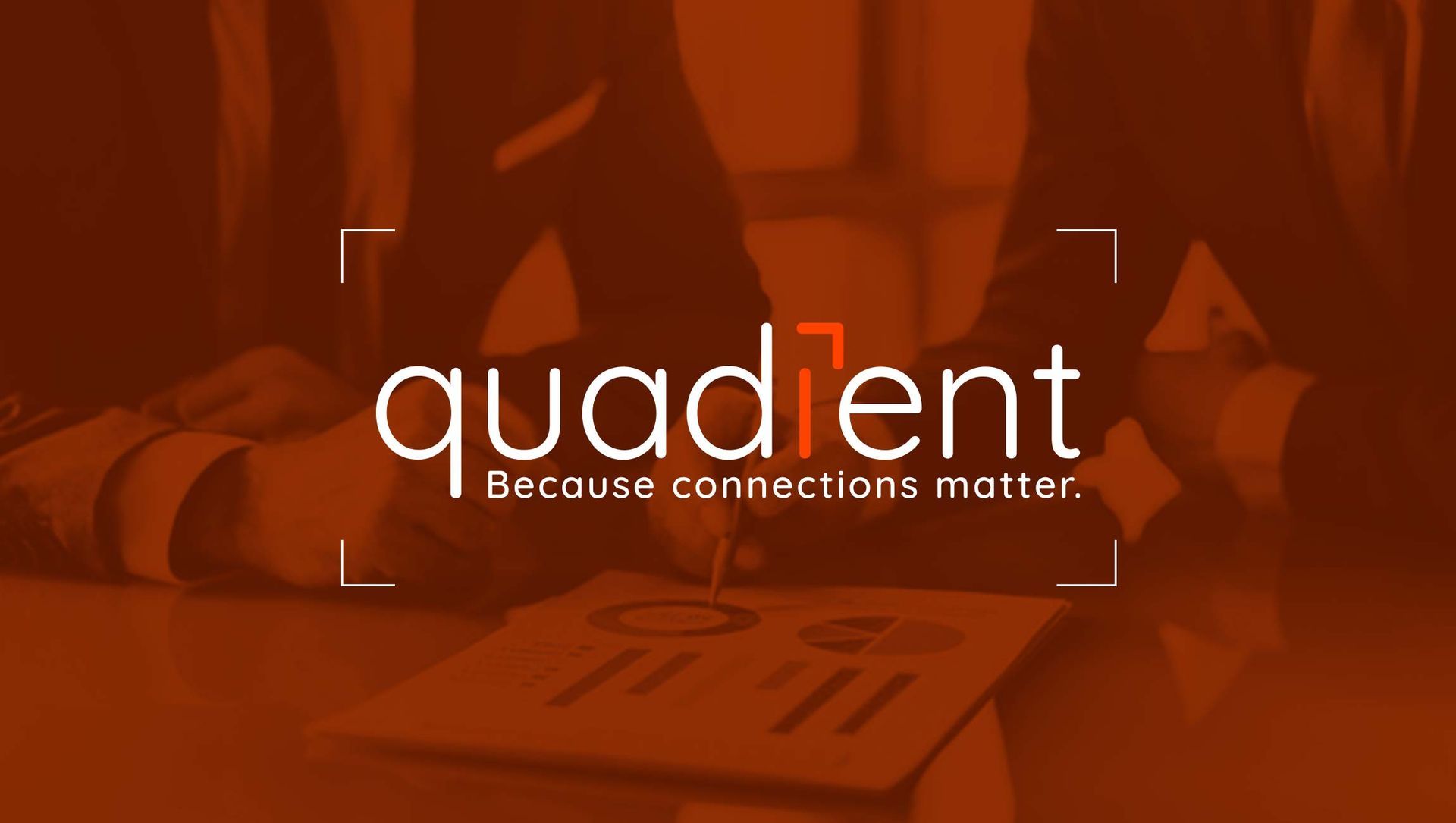 A logo for quadrent because connections matter